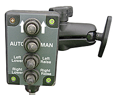 In-cab Remote Control Switch Box and Wiring - Skid Steer Grader Blade