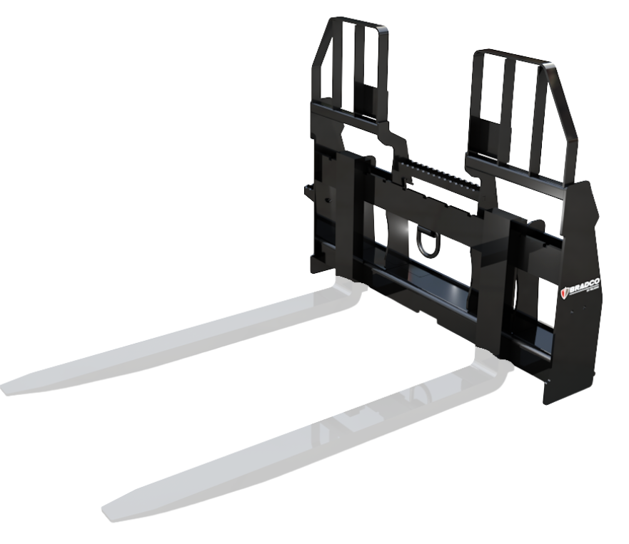 Skid Steer Pallet Fork Frame - Walk Through - Paladin Pallet Fork