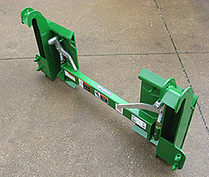 Adapter Bracket - John Deere 300/400/500 Series Loader to Skid Steer - Loader Conversion Brackets