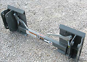 Adapter Bracket - New Holland 7308/7108 and Case IH L130 Loader to Skid Steer - Loader Conversion Brackets