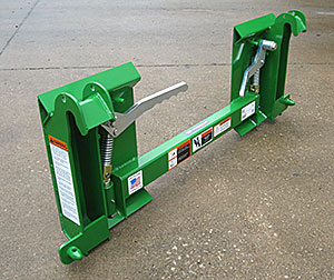 Adapter Bracket - John Deere 200X, 200CX, H120, H130, H160, D120, D160 to Skid Steer - Loader Conversion Brackets