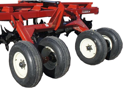 Pull Type Hitch & Rear Wheel Kit for 10' & 12.5' Aerator Models - Soil Aerator