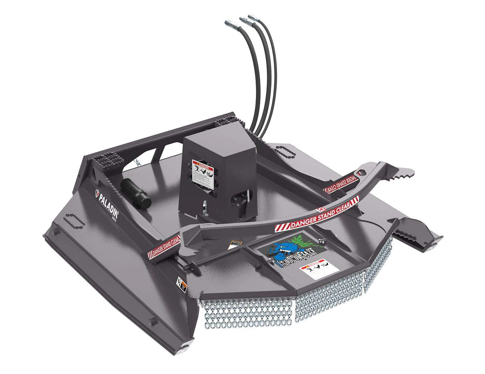 Ground Shark 72" Extreme Duty 3/4" Couplers - Brush Cutter