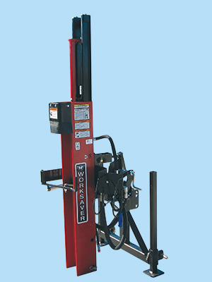 3-Point Hydraulic Post Driver Cat. 1-2 Maximum Post Size 5 x 108 - Worksaver Post Driver