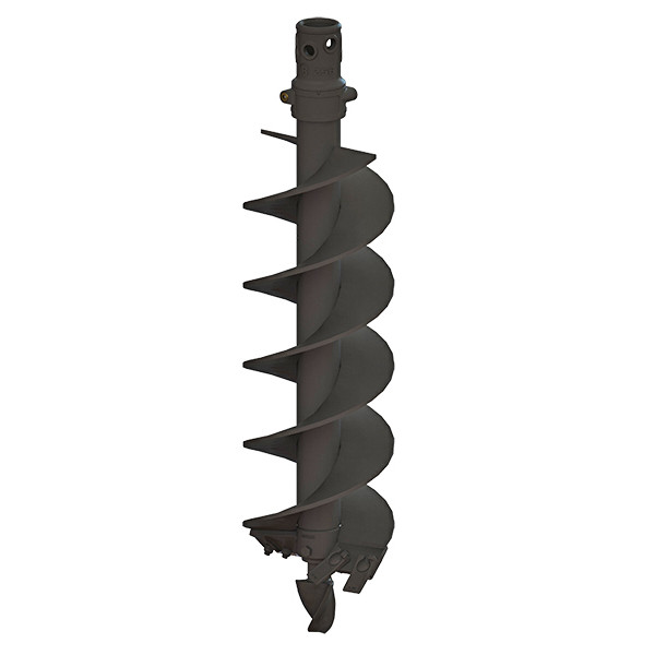 12" Auger bit 30" length 2" round shaft - Post Hole Digger