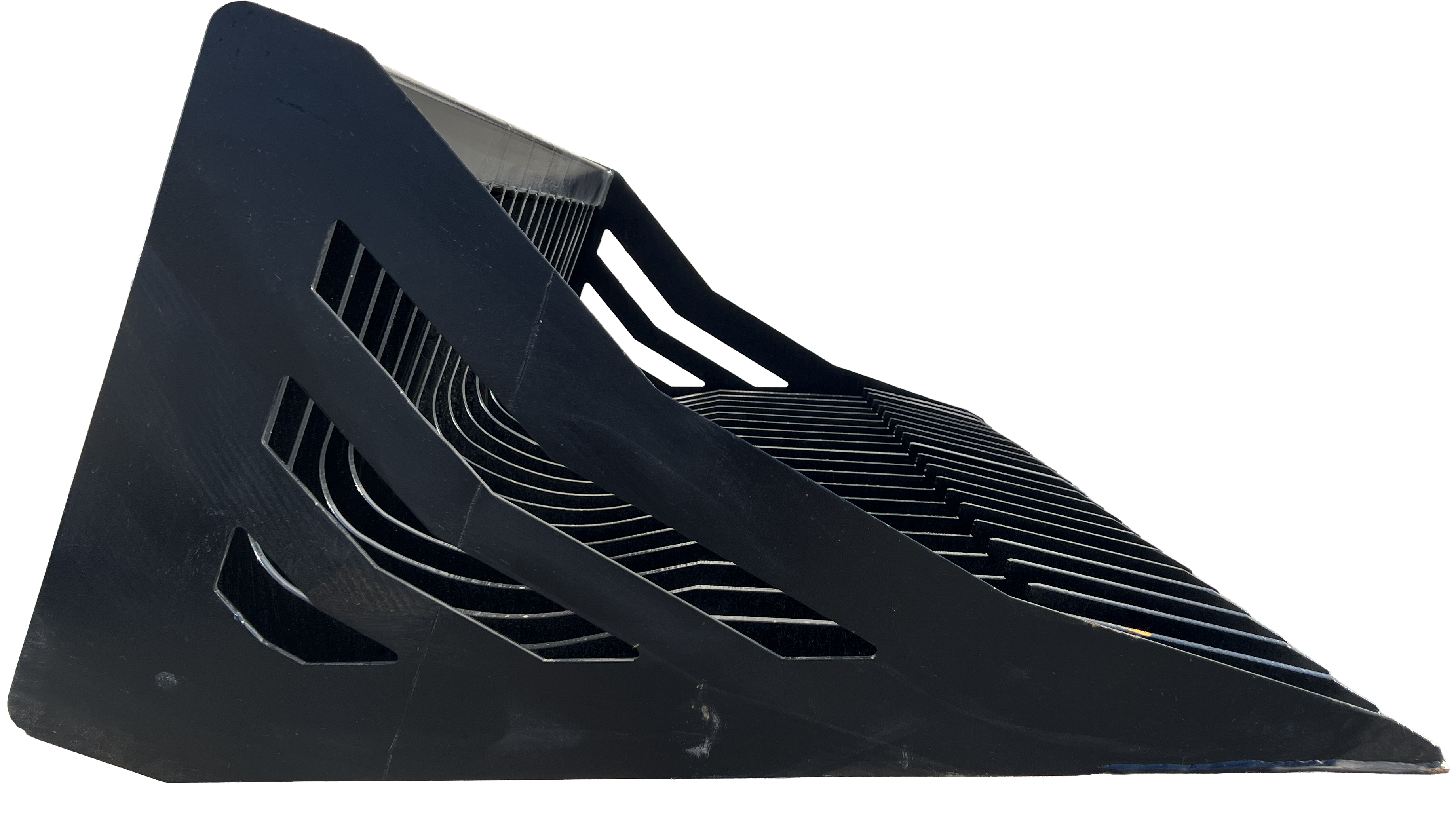 Rock Bucket 72", 3/8 Tines Thickness, SS Mount - Rock Bucket