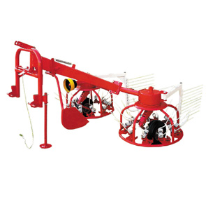 Tedder less hitch to fit DT Units - Twin-Tach Carrier