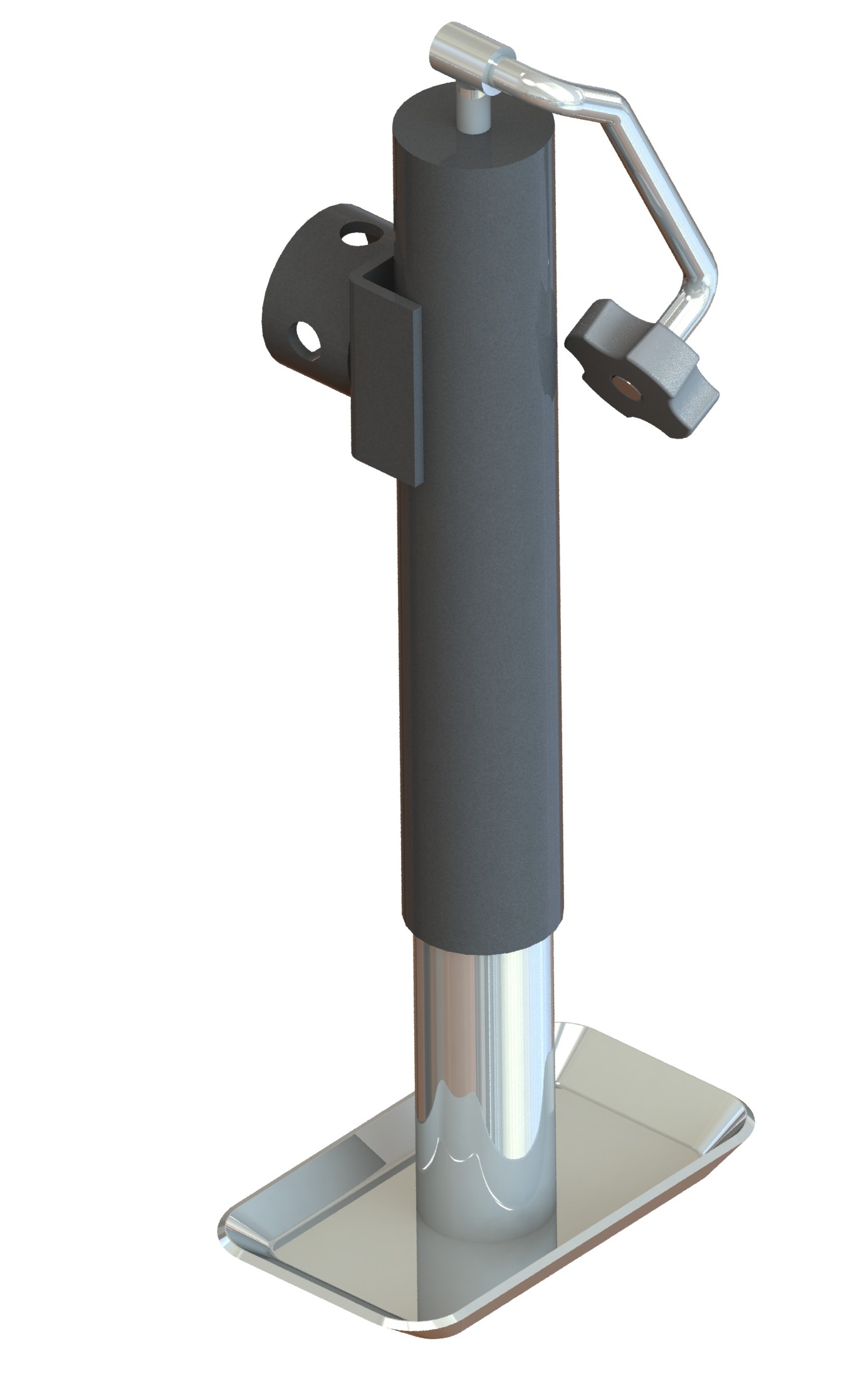 Implement Jack - Roller Trailer