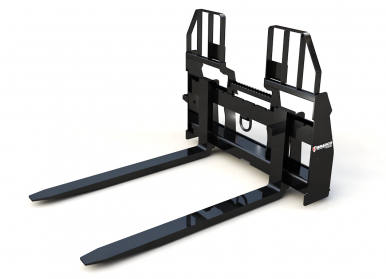 Skid Steer Pallet Fork Frame - Walk Through - Paladin Pallet Fork