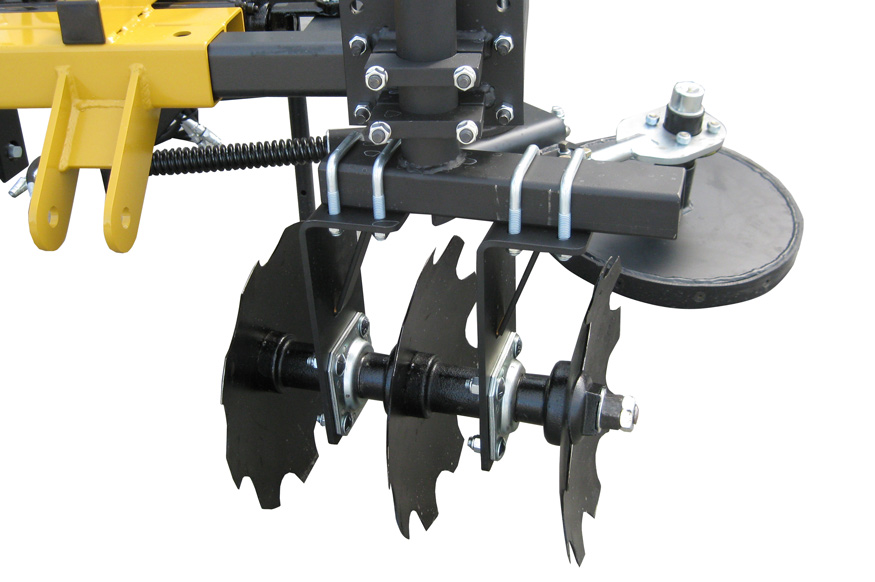 3 Disc Cultivator with Mount - In-Row Weeder