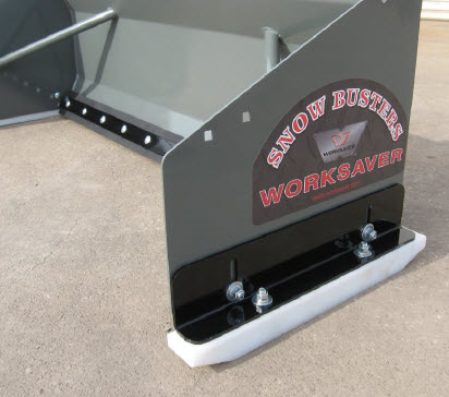 Snow Push - 5' with Rubber Edge - 24-Series Pusher